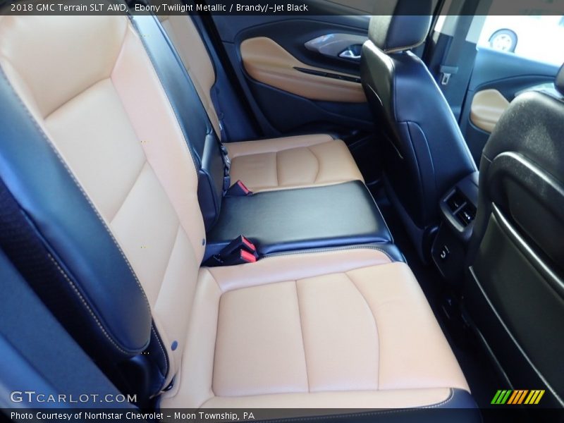 Ebony Twilight Metallic / Brandy/­Jet Black 2018 GMC Terrain SLT AWD