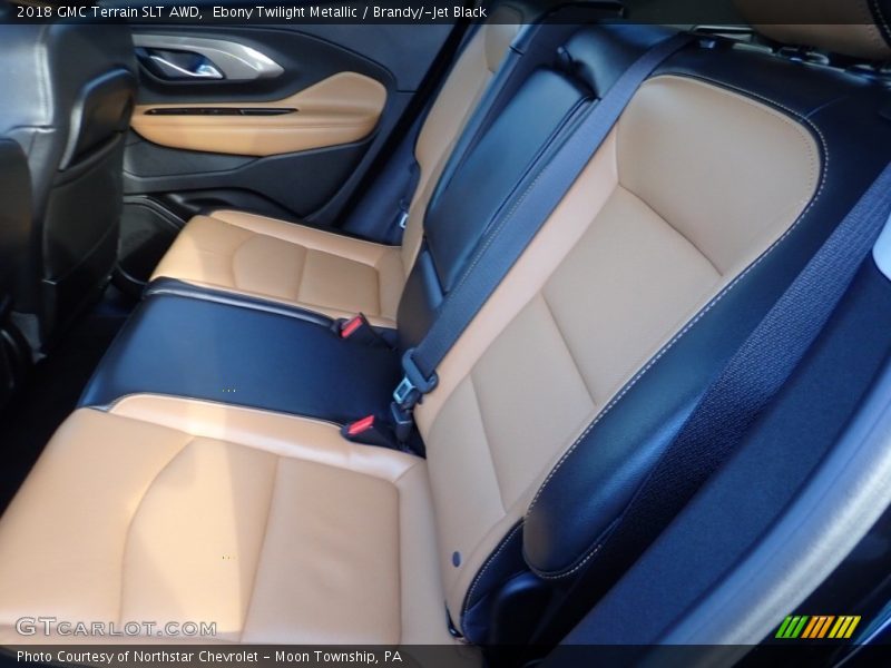 Ebony Twilight Metallic / Brandy/­Jet Black 2018 GMC Terrain SLT AWD