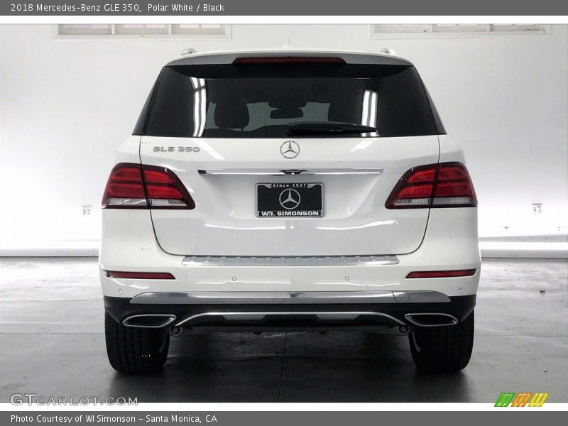 Polar White / Black 2018 Mercedes-Benz GLE 350