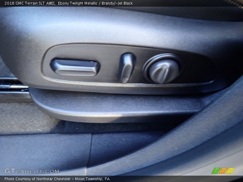 Ebony Twilight Metallic / Brandy/­Jet Black 2018 GMC Terrain SLT AWD