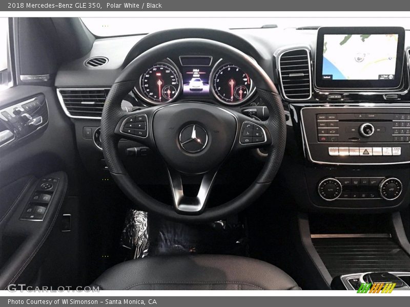 Polar White / Black 2018 Mercedes-Benz GLE 350