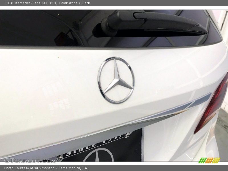 Polar White / Black 2018 Mercedes-Benz GLE 350