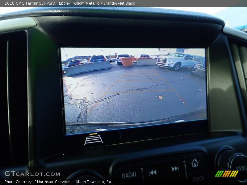Ebony Twilight Metallic / Brandy/­Jet Black 2018 GMC Terrain SLT AWD