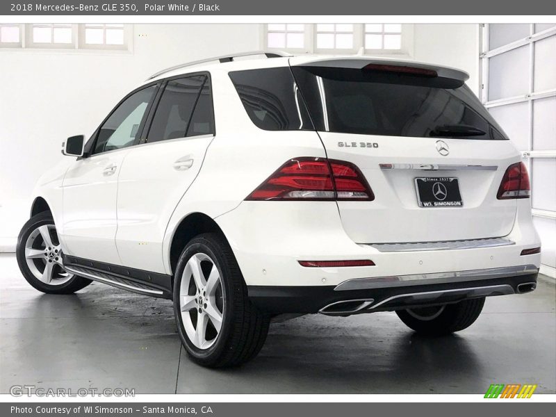 Polar White / Black 2018 Mercedes-Benz GLE 350