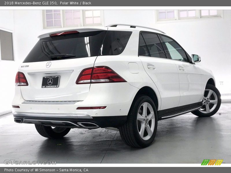 Polar White / Black 2018 Mercedes-Benz GLE 350