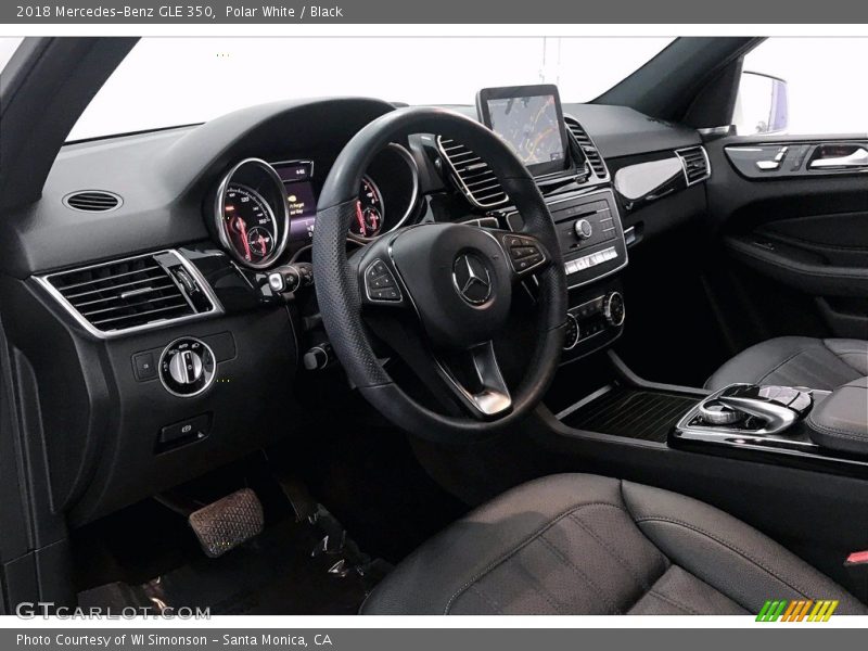 Polar White / Black 2018 Mercedes-Benz GLE 350