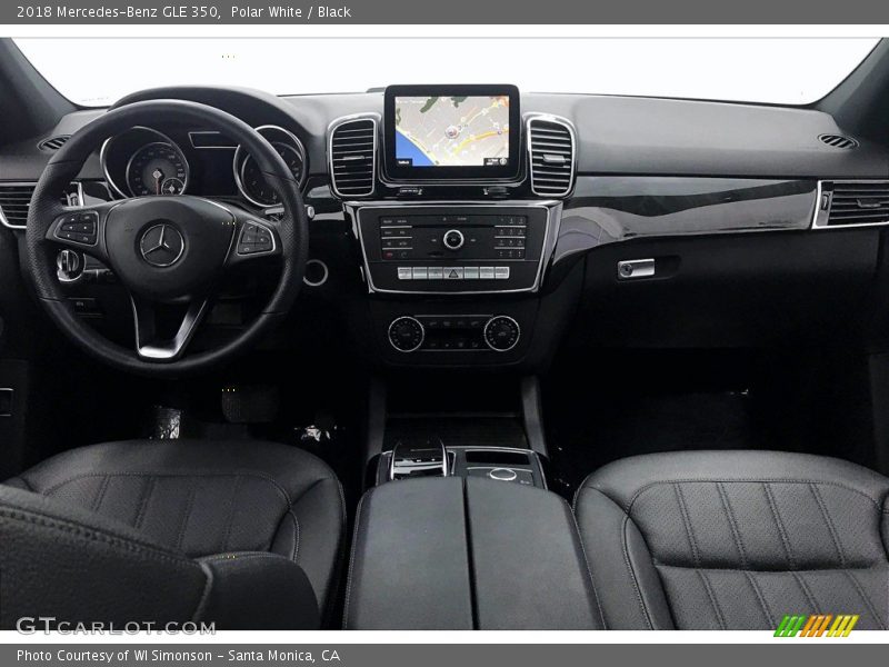 Polar White / Black 2018 Mercedes-Benz GLE 350