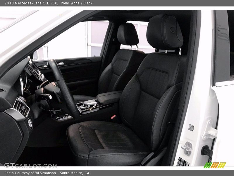 Polar White / Black 2018 Mercedes-Benz GLE 350