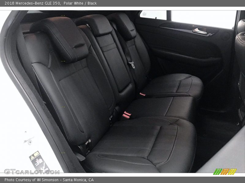 Polar White / Black 2018 Mercedes-Benz GLE 350