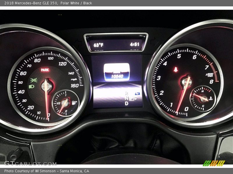 Polar White / Black 2018 Mercedes-Benz GLE 350