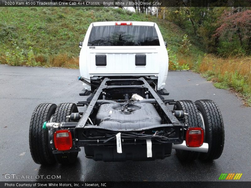 Bright White / Black/Diesel Gray 2020 Ram 4500 Tradesman Crew Cab 4x4 Chassis