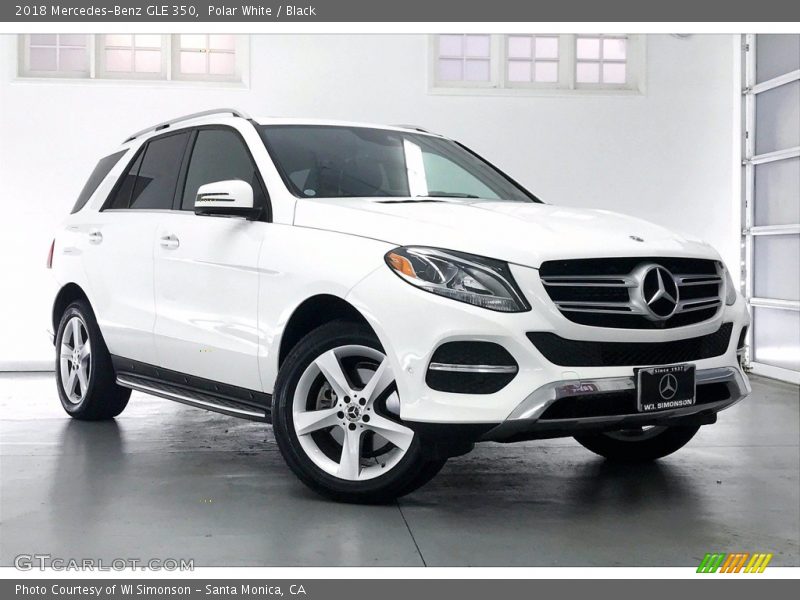 Polar White / Black 2018 Mercedes-Benz GLE 350