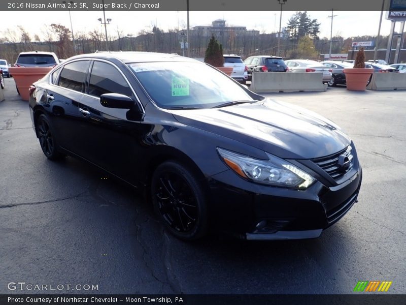 Super Black / Charcoal 2016 Nissan Altima 2.5 SR