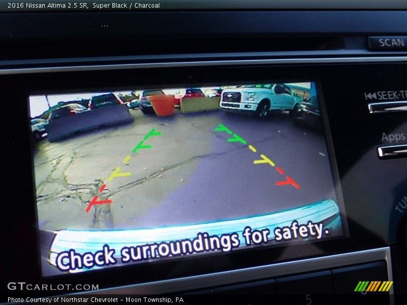 Super Black / Charcoal 2016 Nissan Altima 2.5 SR