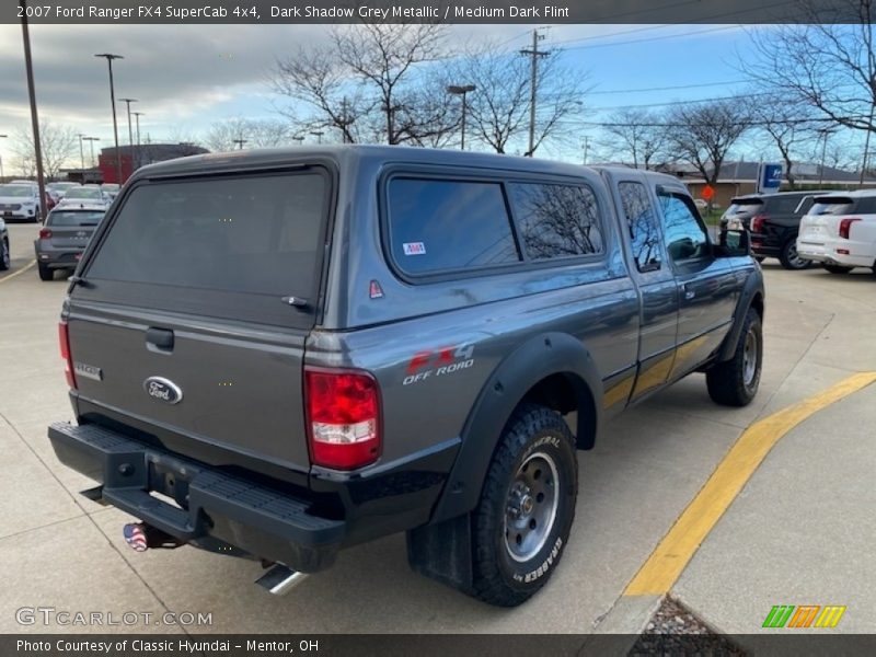 Dark Shadow Grey Metallic / Medium Dark Flint 2007 Ford Ranger FX4 SuperCab 4x4