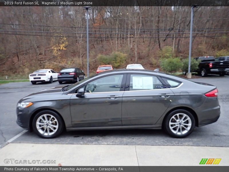 Magnetic / Medium Light Stone 2019 Ford Fusion SE