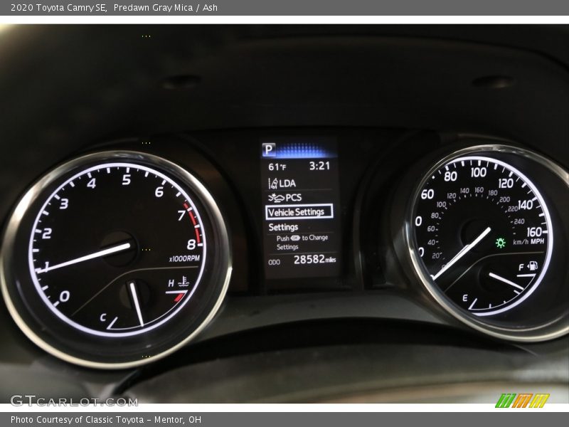 Predawn Gray Mica / Ash 2020 Toyota Camry SE