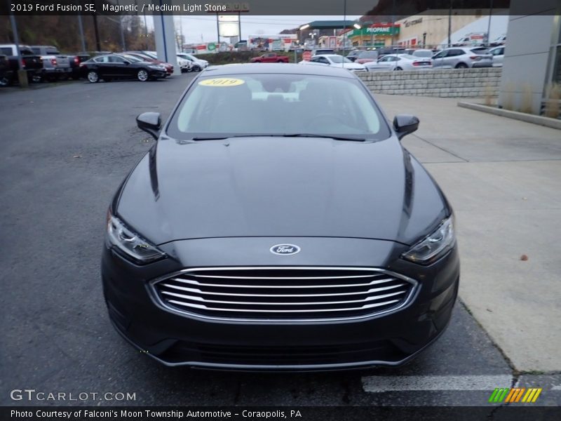 Magnetic / Medium Light Stone 2019 Ford Fusion SE