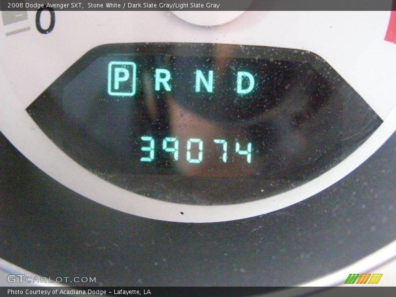 Stone White / Dark Slate Gray/Light Slate Gray 2008 Dodge Avenger SXT