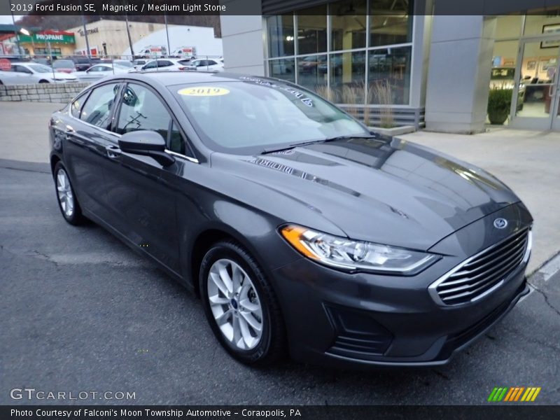 Magnetic / Medium Light Stone 2019 Ford Fusion SE