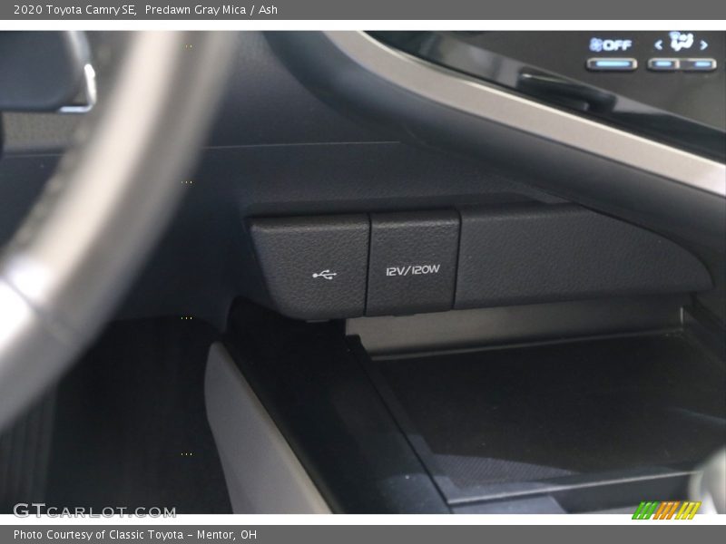 Predawn Gray Mica / Ash 2020 Toyota Camry SE