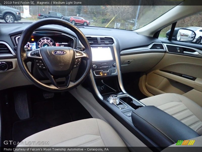 Magnetic / Medium Light Stone 2019 Ford Fusion SE