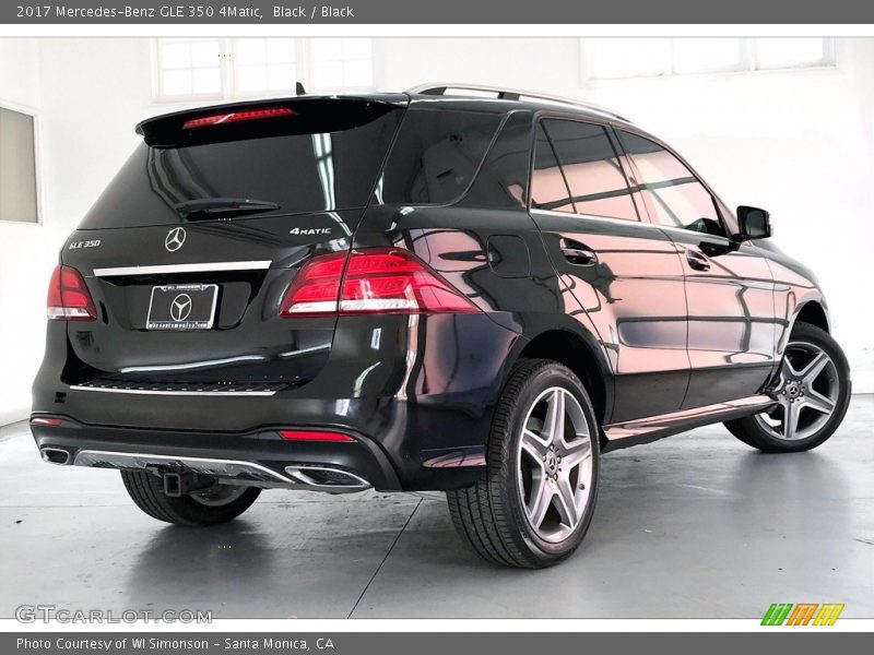 Black / Black 2017 Mercedes-Benz GLE 350 4Matic