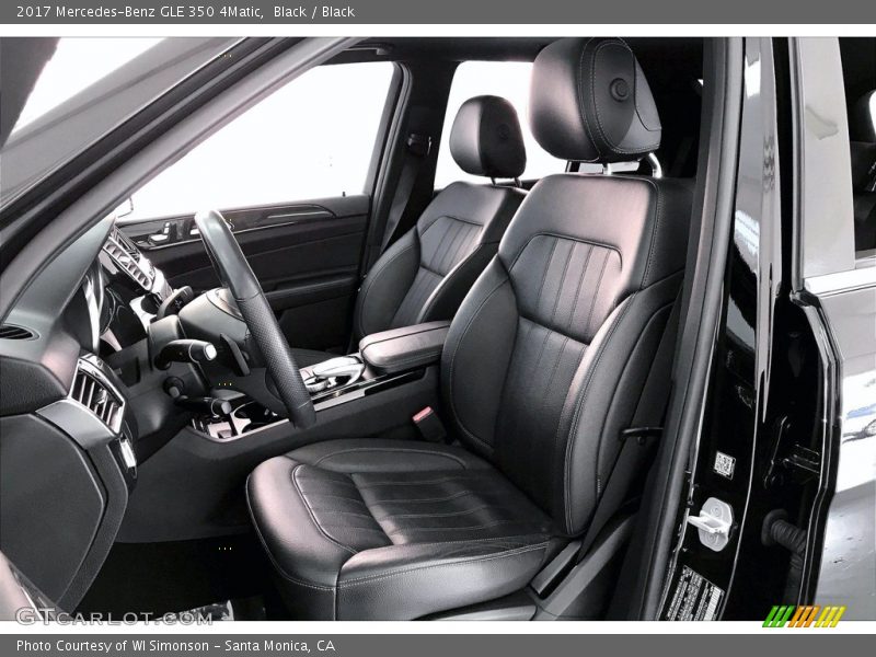 Black / Black 2017 Mercedes-Benz GLE 350 4Matic