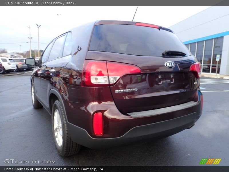 Dark Cherry / Black 2015 Kia Sorento LX