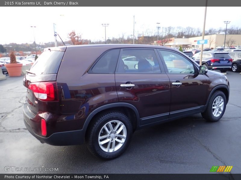 Dark Cherry / Black 2015 Kia Sorento LX