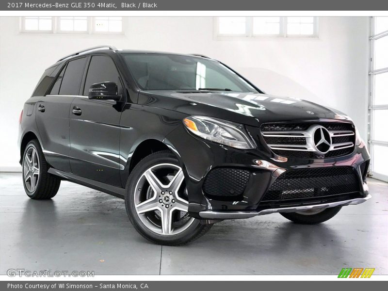 Black / Black 2017 Mercedes-Benz GLE 350 4Matic