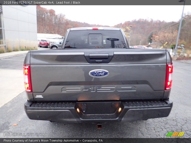 Lead Foot / Black 2018 Ford F150 XLT SuperCab 4x4