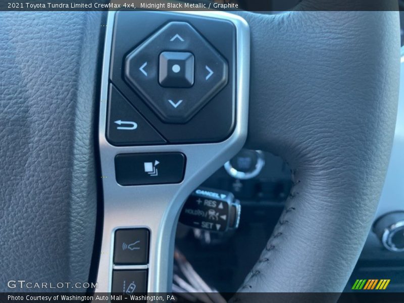 Midnight Black Metallic / Graphite 2021 Toyota Tundra Limited CrewMax 4x4