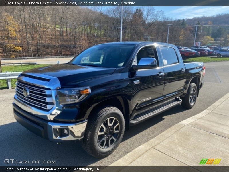 Midnight Black Metallic / Graphite 2021 Toyota Tundra Limited CrewMax 4x4