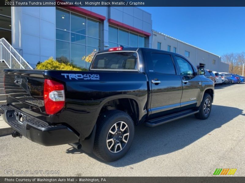 Midnight Black Metallic / Graphite 2021 Toyota Tundra Limited CrewMax 4x4