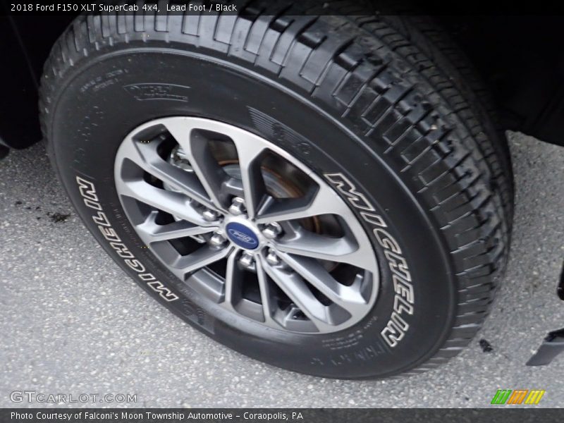 Lead Foot / Black 2018 Ford F150 XLT SuperCab 4x4