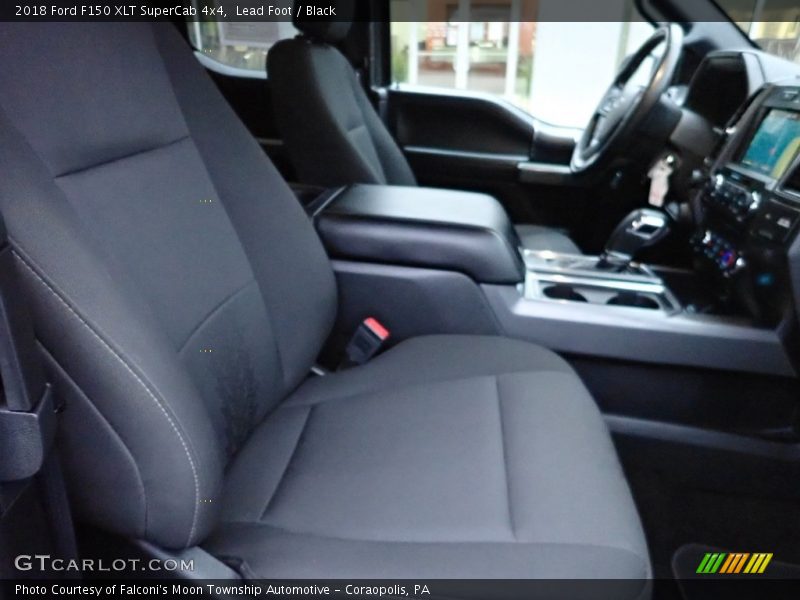 Lead Foot / Black 2018 Ford F150 XLT SuperCab 4x4