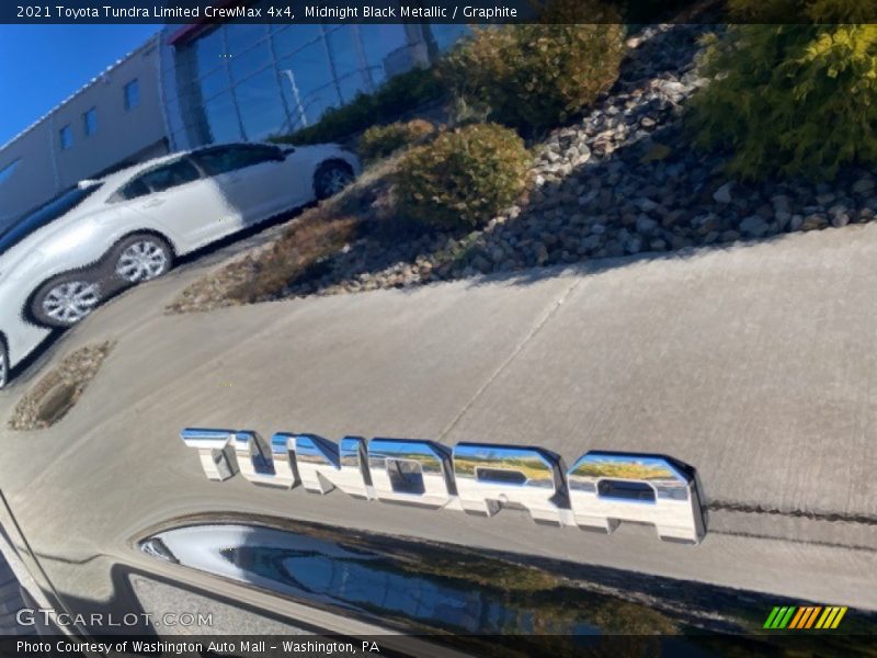 Midnight Black Metallic / Graphite 2021 Toyota Tundra Limited CrewMax 4x4