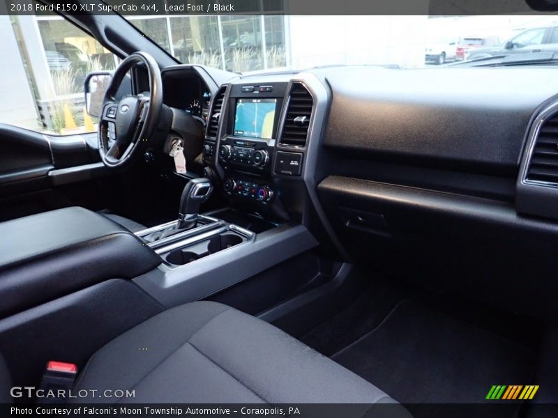 Lead Foot / Black 2018 Ford F150 XLT SuperCab 4x4