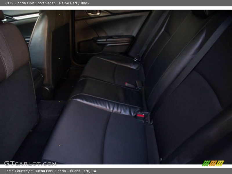 Rallye Red / Black 2019 Honda Civic Sport Sedan