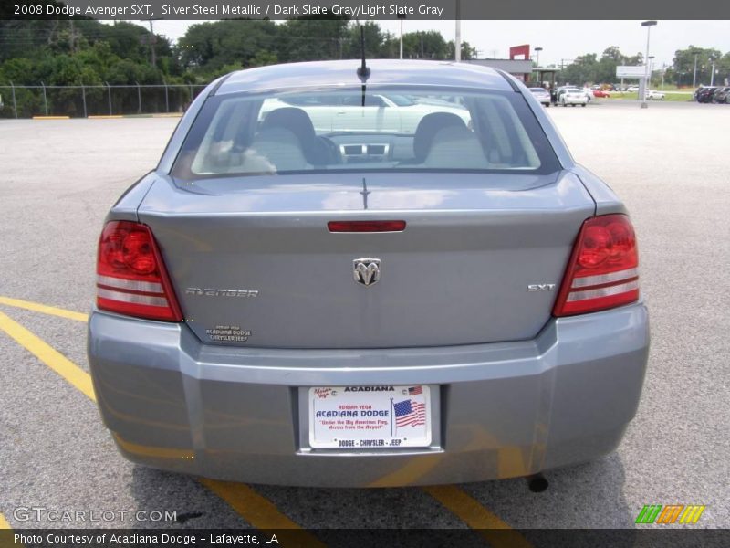 Silver Steel Metallic / Dark Slate Gray/Light Slate Gray 2008 Dodge Avenger SXT