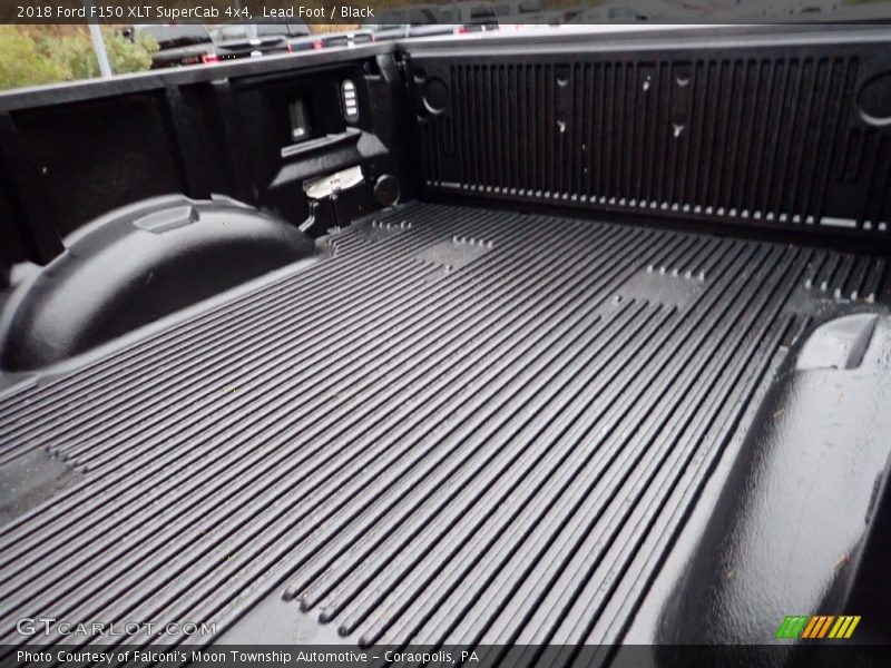 Lead Foot / Black 2018 Ford F150 XLT SuperCab 4x4