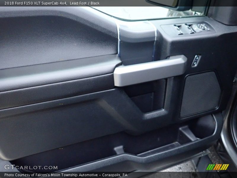 Lead Foot / Black 2018 Ford F150 XLT SuperCab 4x4