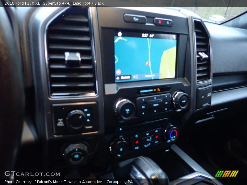 Lead Foot / Black 2018 Ford F150 XLT SuperCab 4x4