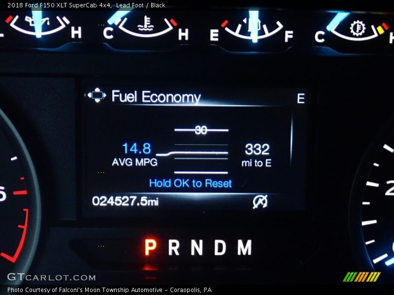Lead Foot / Black 2018 Ford F150 XLT SuperCab 4x4