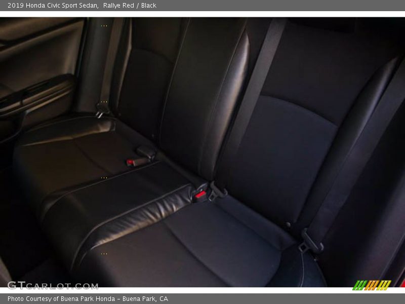 Rallye Red / Black 2019 Honda Civic Sport Sedan