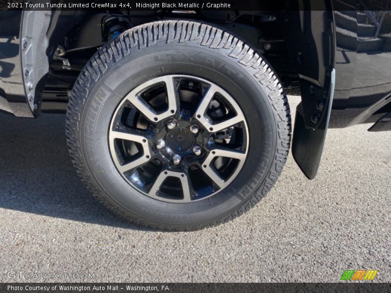 Midnight Black Metallic / Graphite 2021 Toyota Tundra Limited CrewMax 4x4
