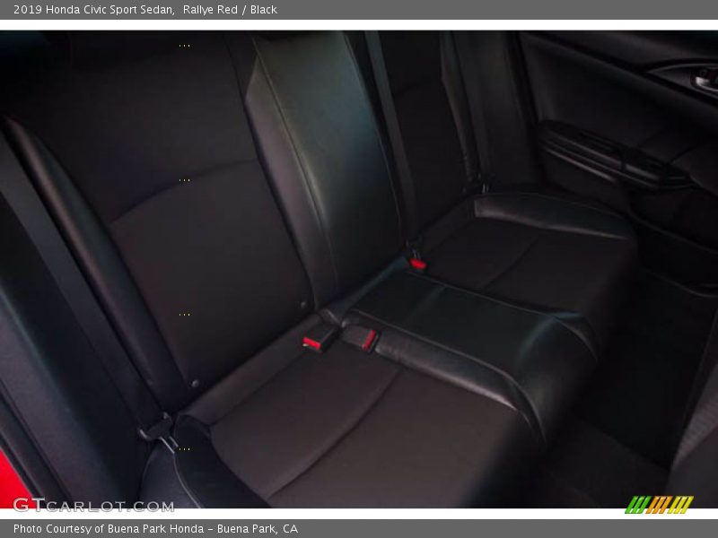 Rallye Red / Black 2019 Honda Civic Sport Sedan
