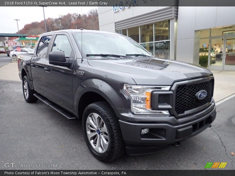 Lead Foot / Earth Gray 2018 Ford F150 XL SuperCrew 4x4