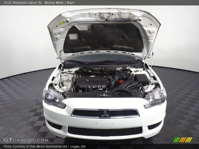 Wicked White / Black 2015 Mitsubishi Lancer ES